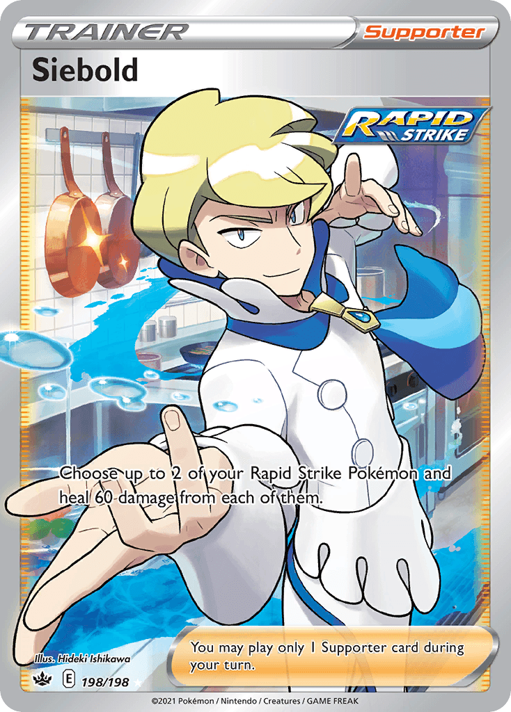 Siebold Pokémon card