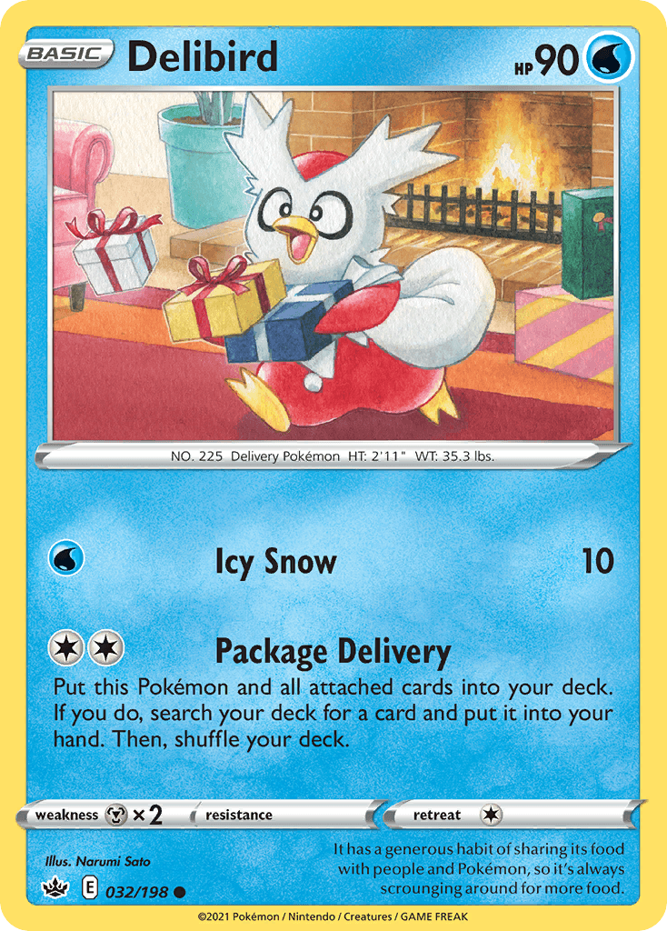 Delibird Pokémon card