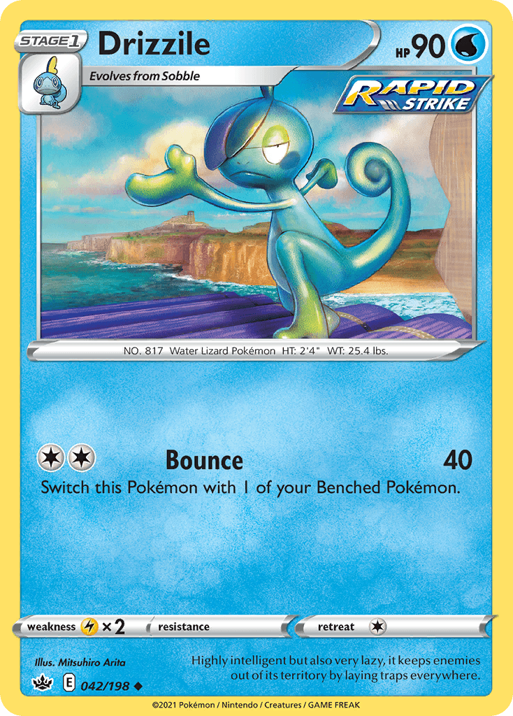 Drizzile Pokémon card