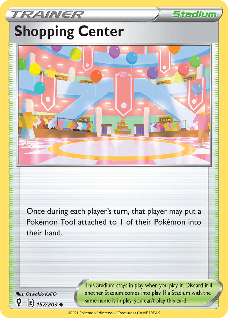 Shopping Center Pokémon card