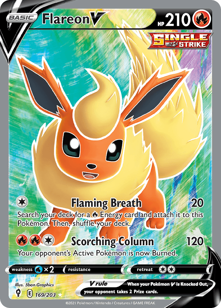 Flareon V from Evolving Skies