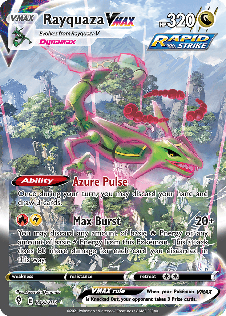 Rayquaza VMAX — Gen 3