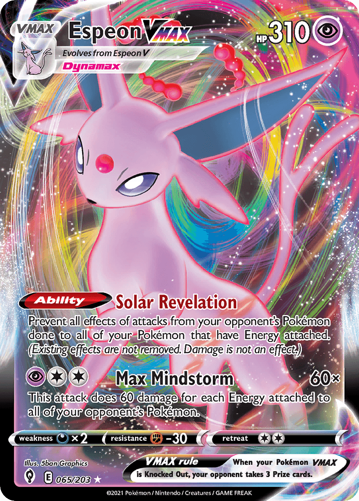 Espeon VMAX from Evolving Skies