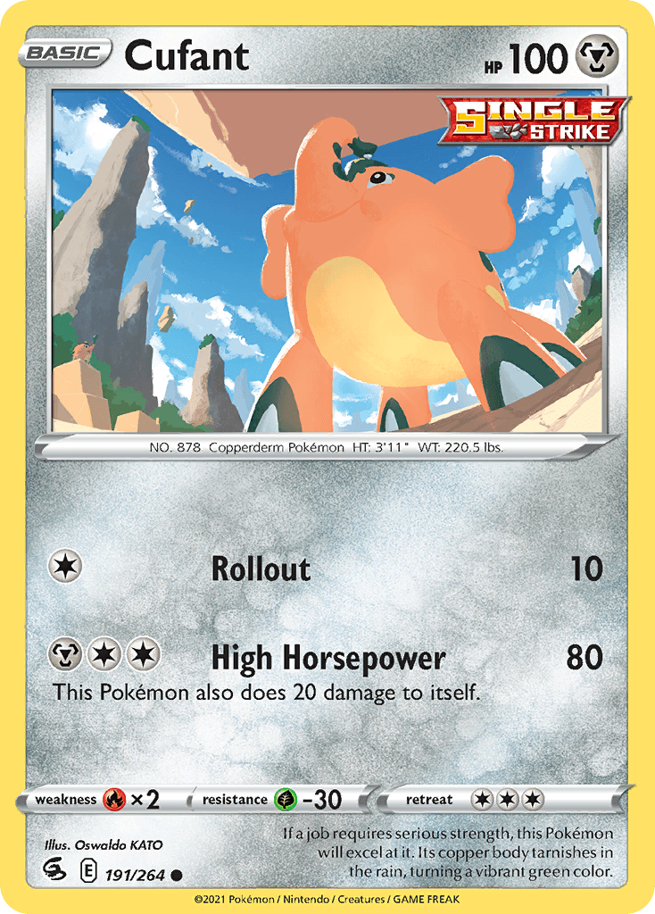 Cufant Pokémon card