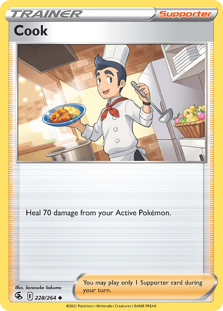 Cook Pokémon card