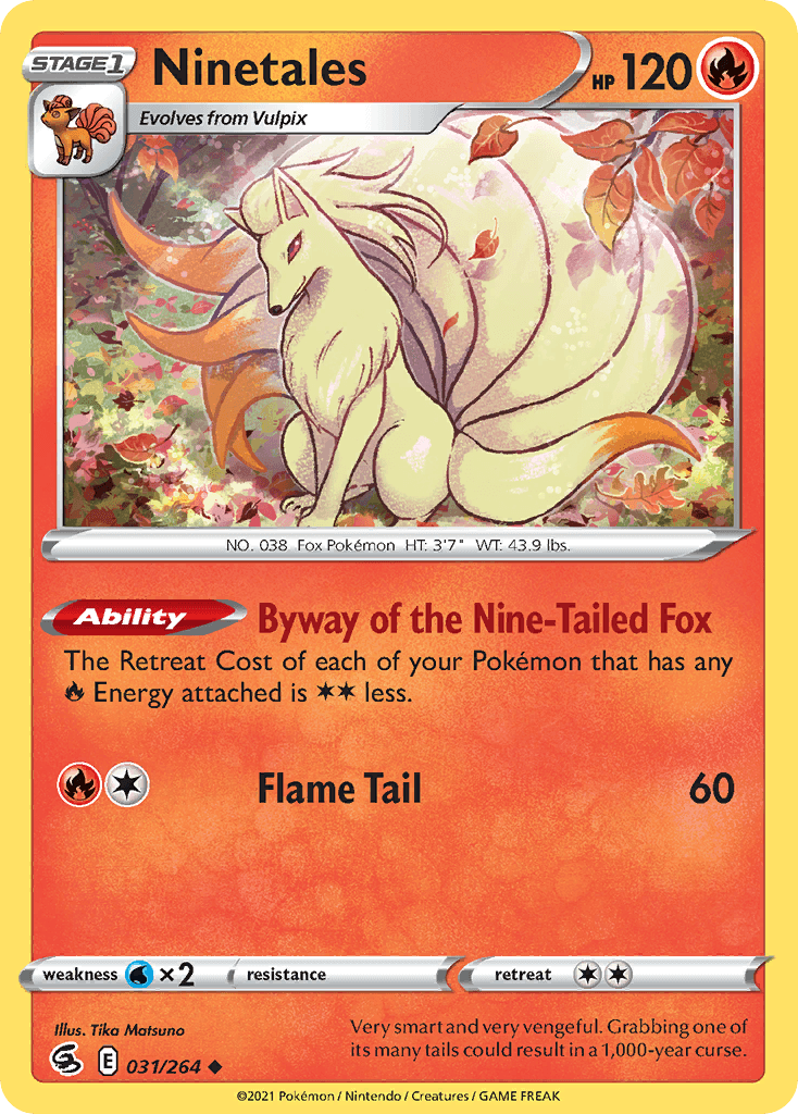 Ninetales from Fusion Strike
