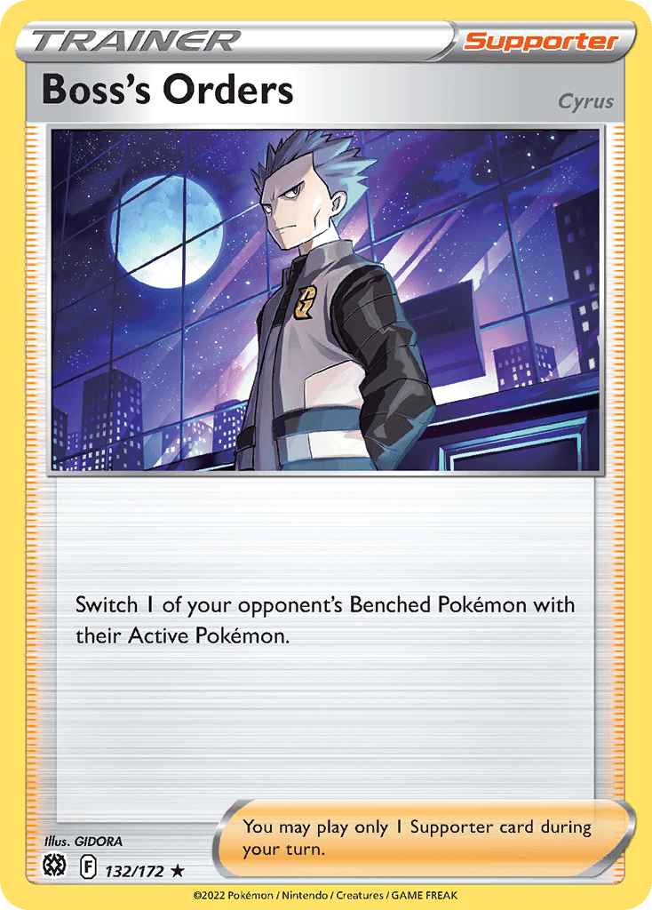 Boss's Orders Pokémon card