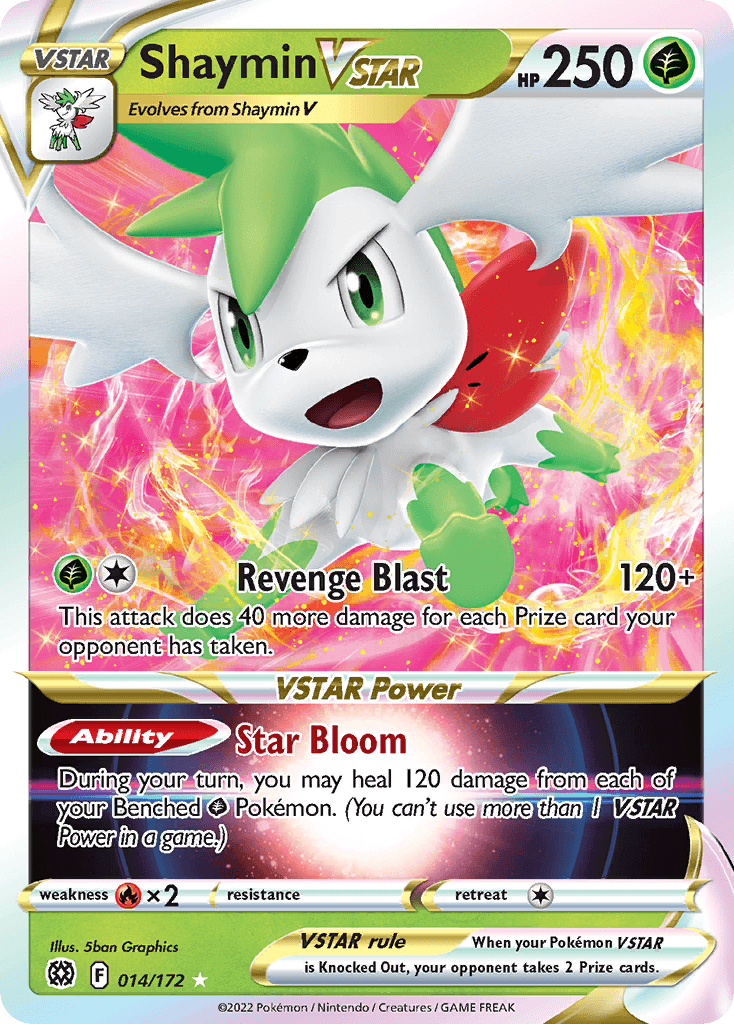 Shaymin VSTAR — Rare Holo VSTAR