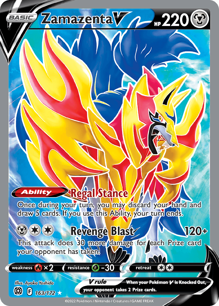 Zamazenta V illustrated by Ayaka Yoshida