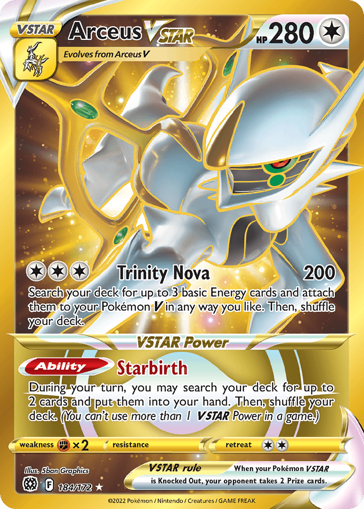 Arceus VSTAR from Brilliant Stars