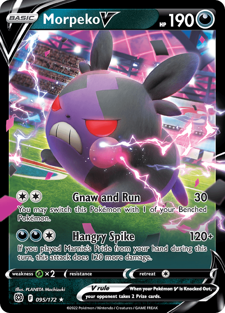 Morpeko V Pokémon card