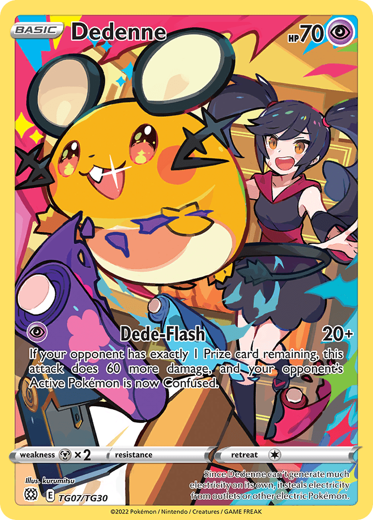 Dedenne — Trainer Gallery Rare Holo