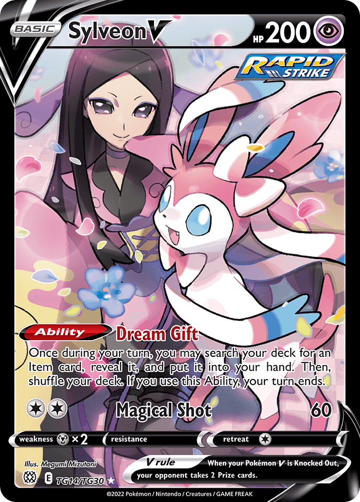Sylveon V — Rare Holo V