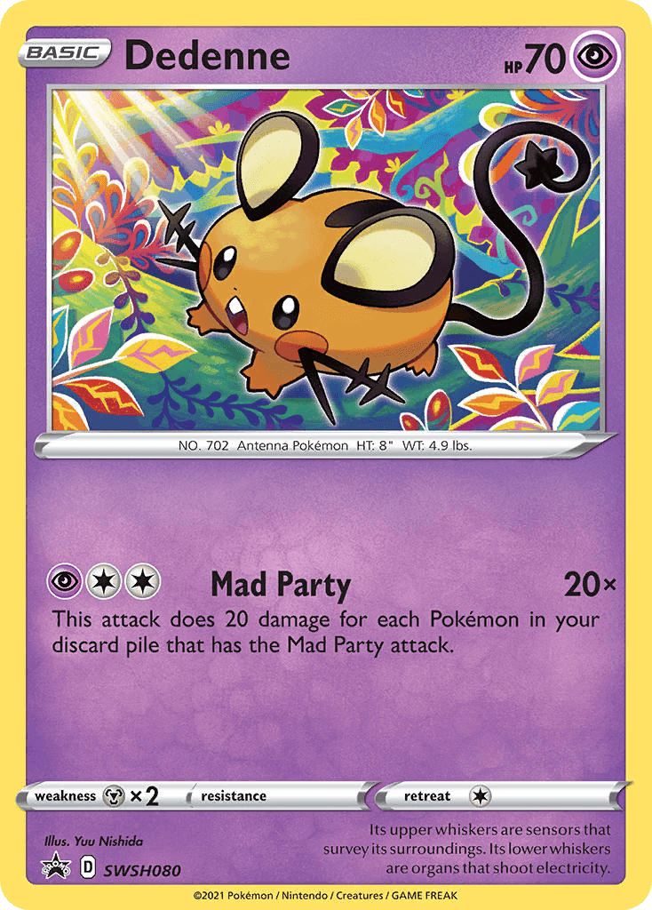 Dedenne Pokémon card