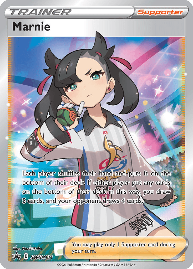 Marnie Pokémon card