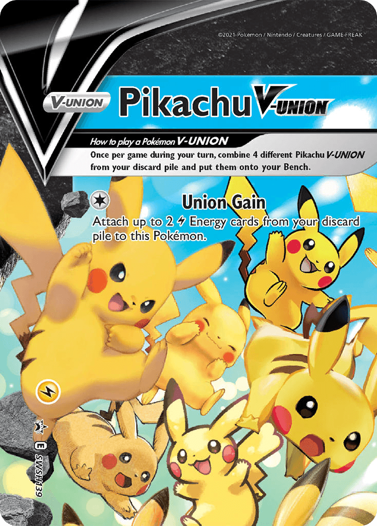Pikachu V-UNION from SWSH Black Star Promos