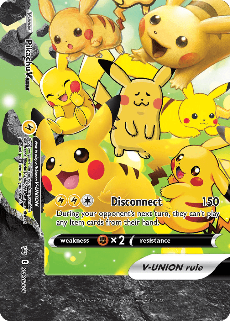 Pikachu V-UNION from SWSH Black Star Promos