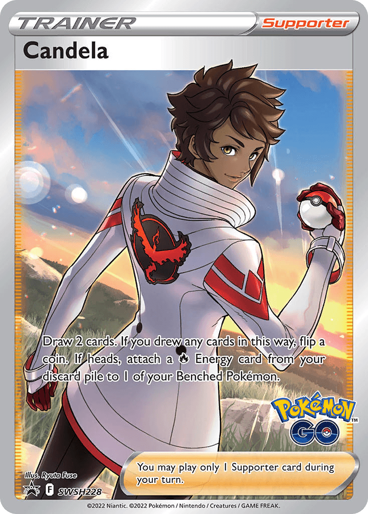 Candela Pokémon card