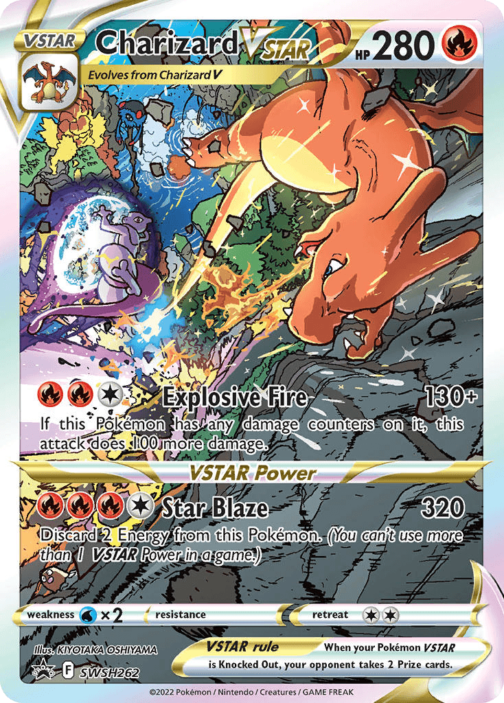 Charizard VSTAR from SWSH Black Star Promos