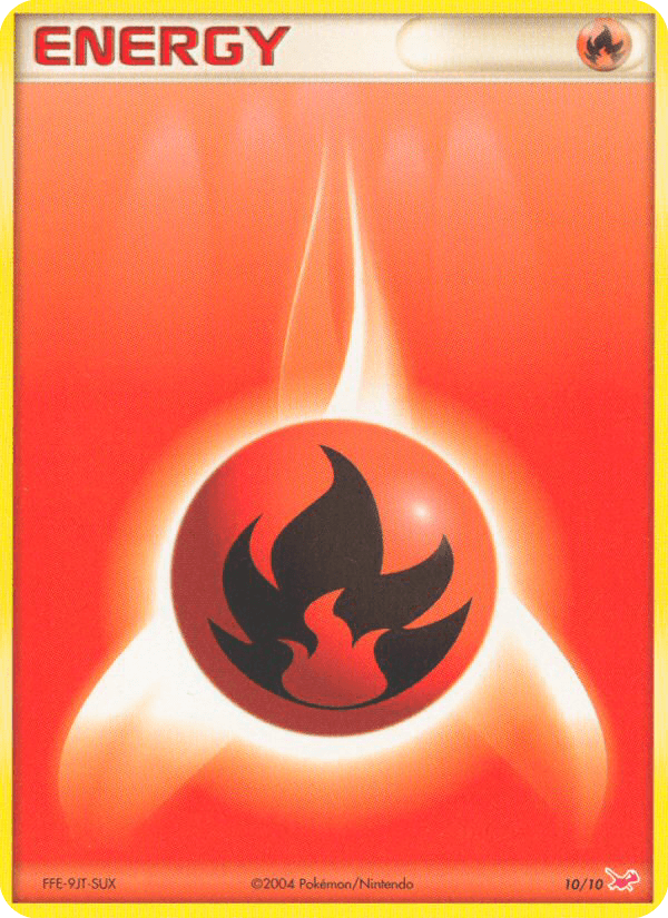Fire Energy Pokémon card