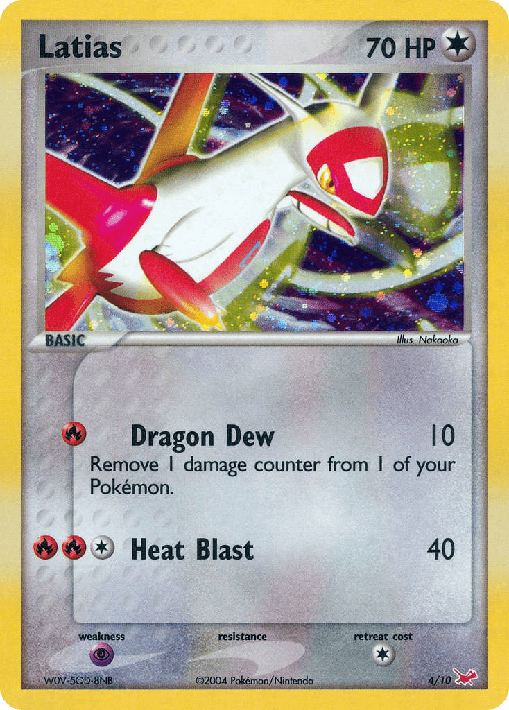 Latias Pokémon card
