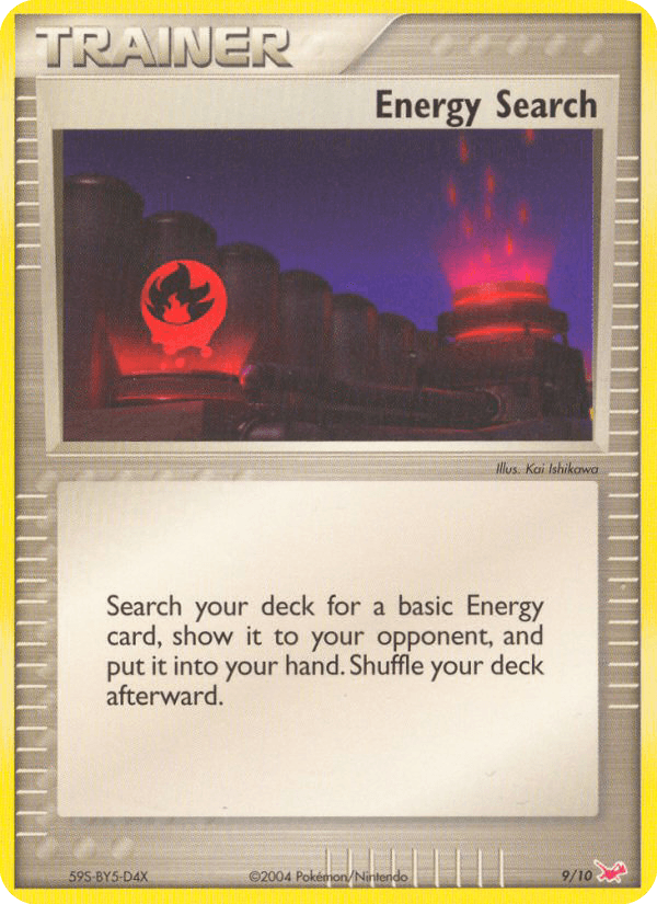 Energy Search Pokémon card