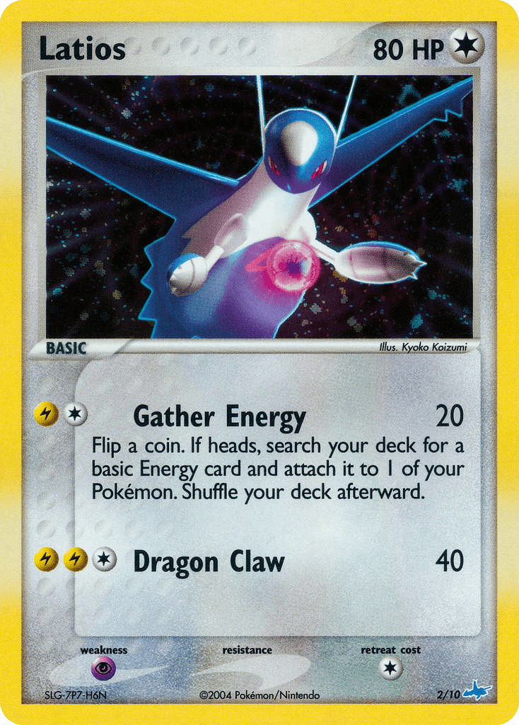 Latios Pokémon card