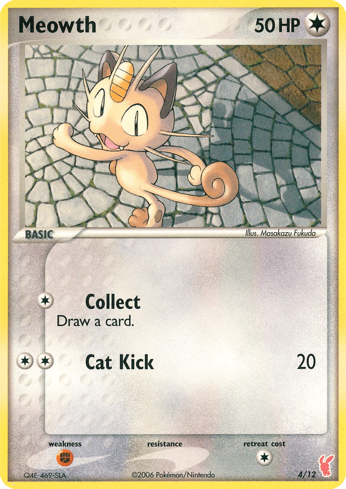 Meowth Pokémon card