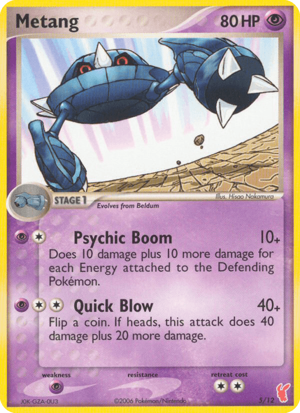 Metang Pokémon card