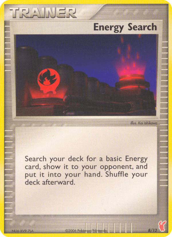 Energy Search Pokémon card