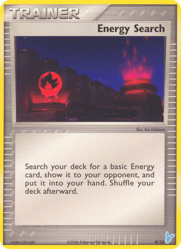 Energy Search Pokémon card