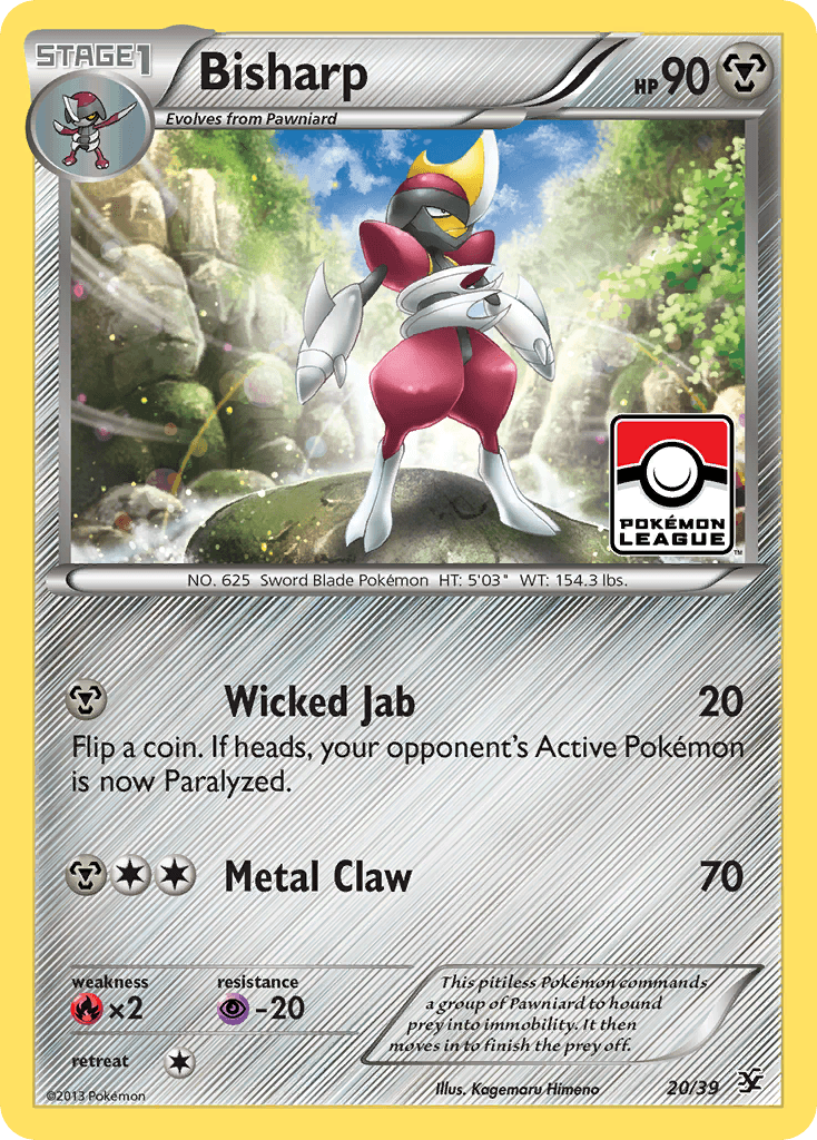 Bisharp Pokémon card