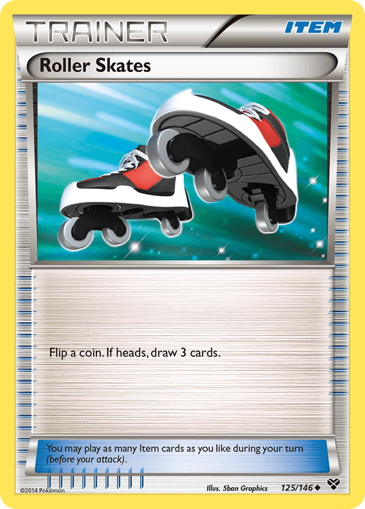Roller Skates Pokémon card