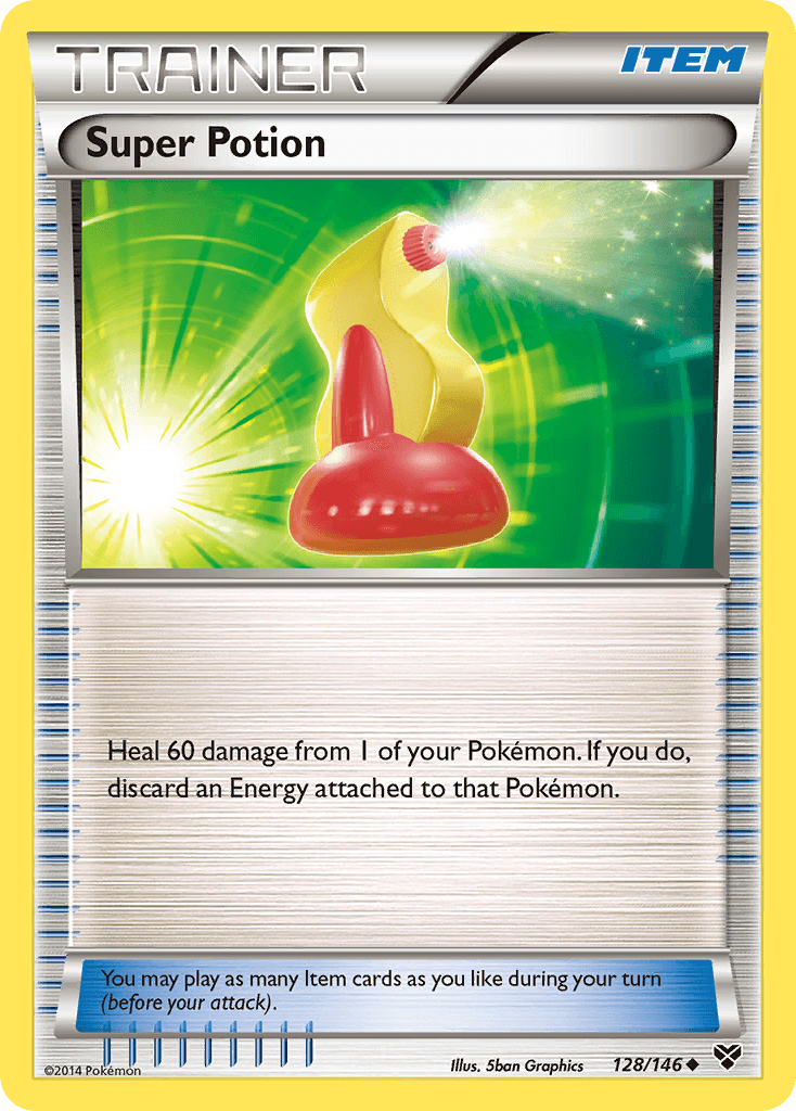 Super Potion Pokémon card