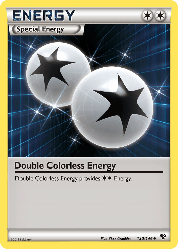 Double Colorless Energy Pokémon card