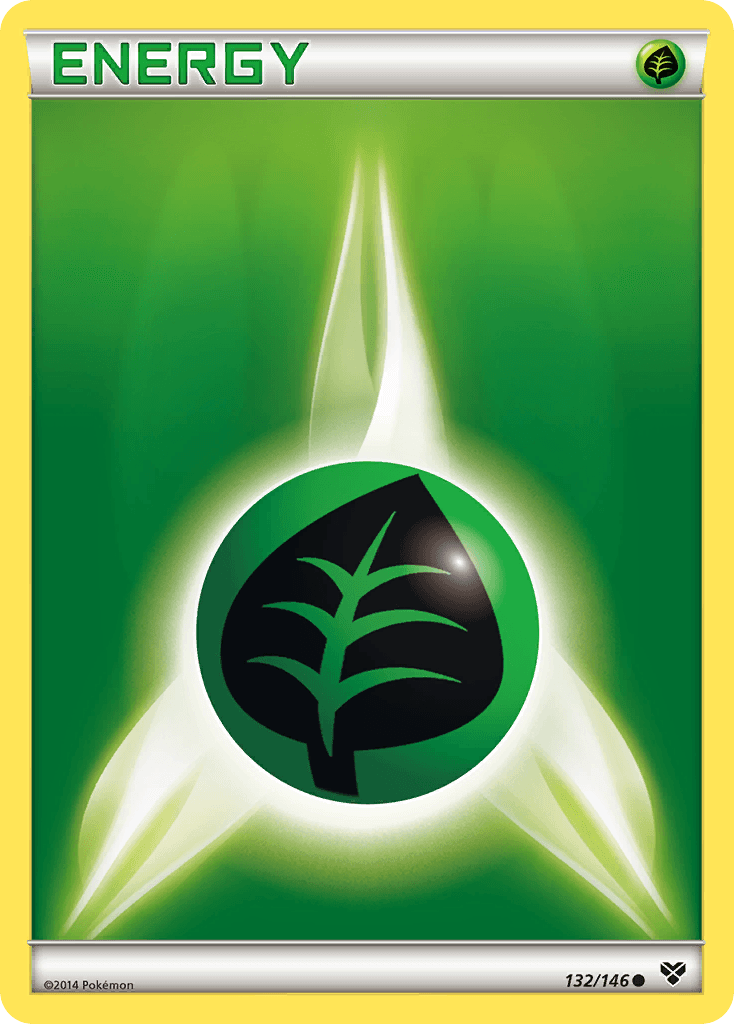 Grass Energy Pokémon card