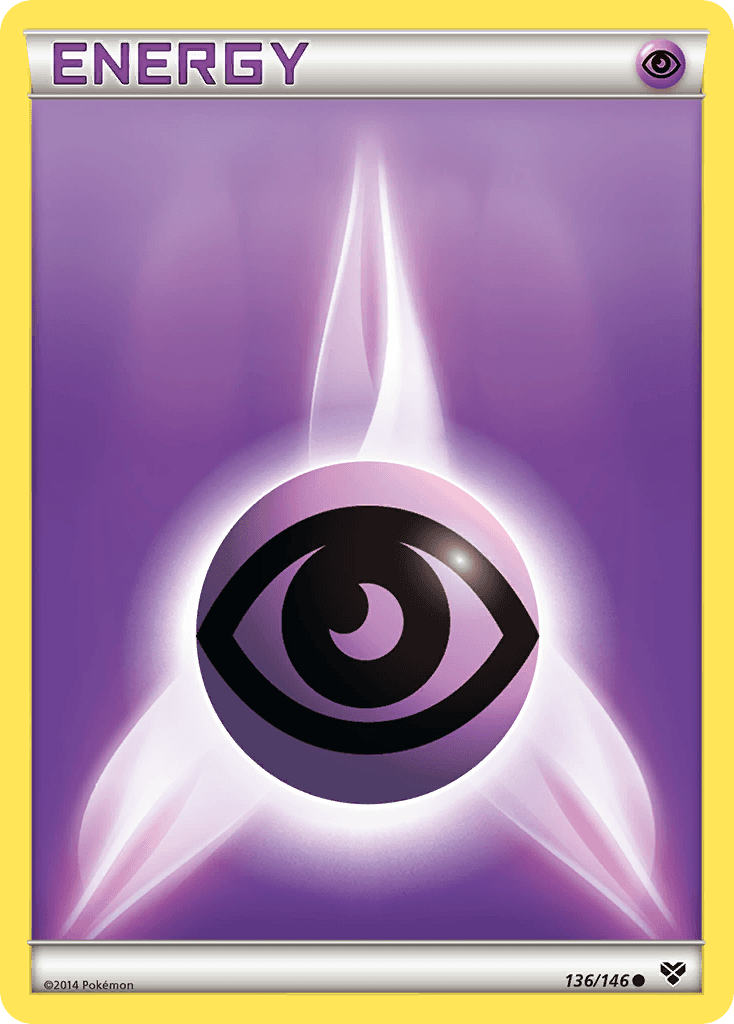 Psychic Energy Pokémon card