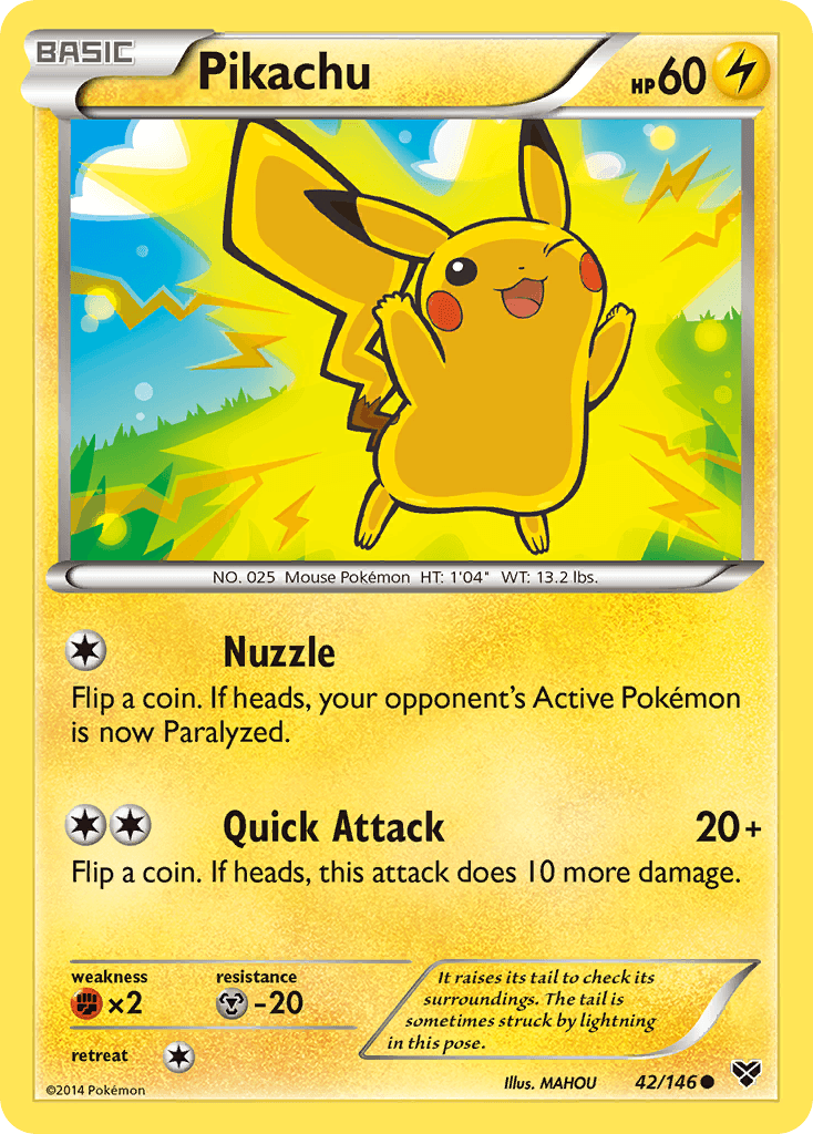 Pikachu from XY
