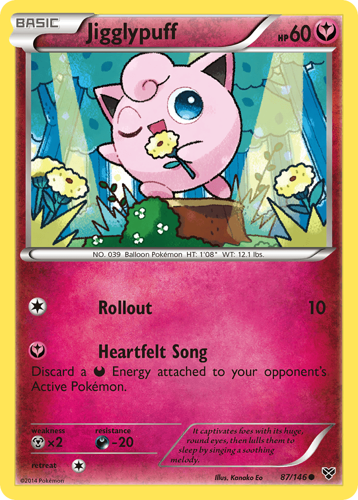 Jigglypuff Pokémon card