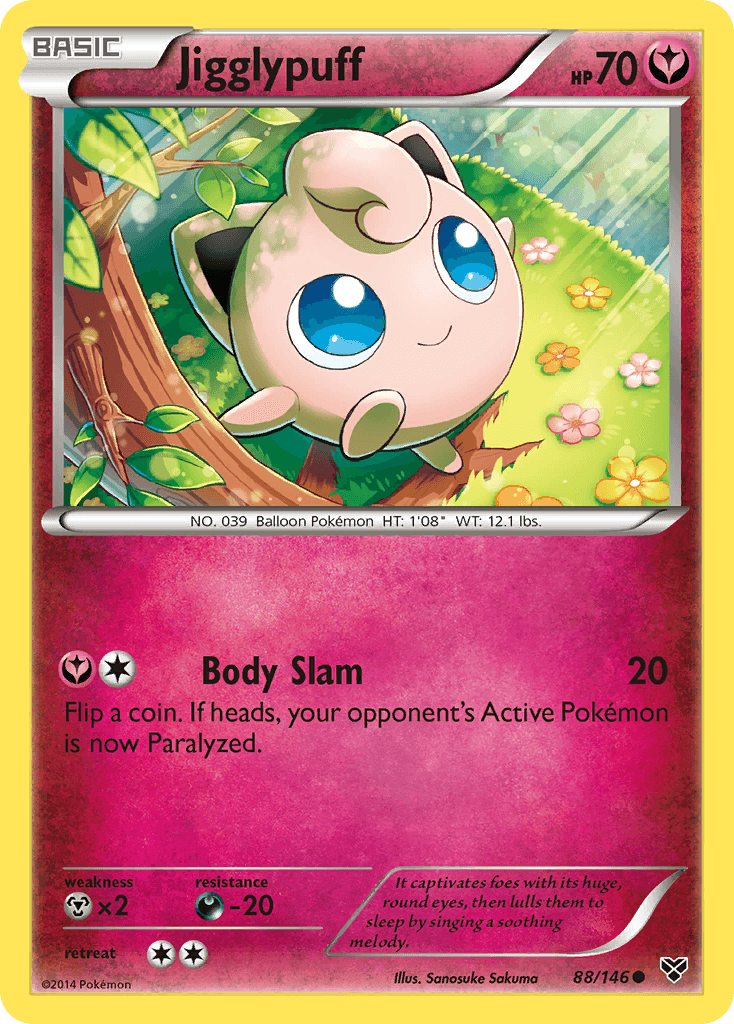 Jigglypuff Pokémon card