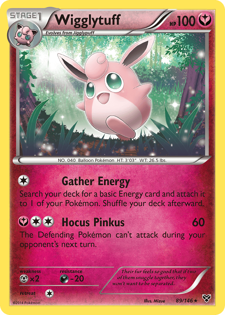 Wigglytuff Pokémon card