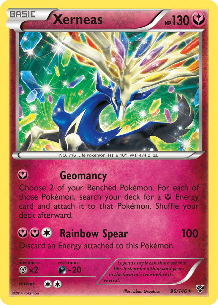 Xerneas Pokémon card