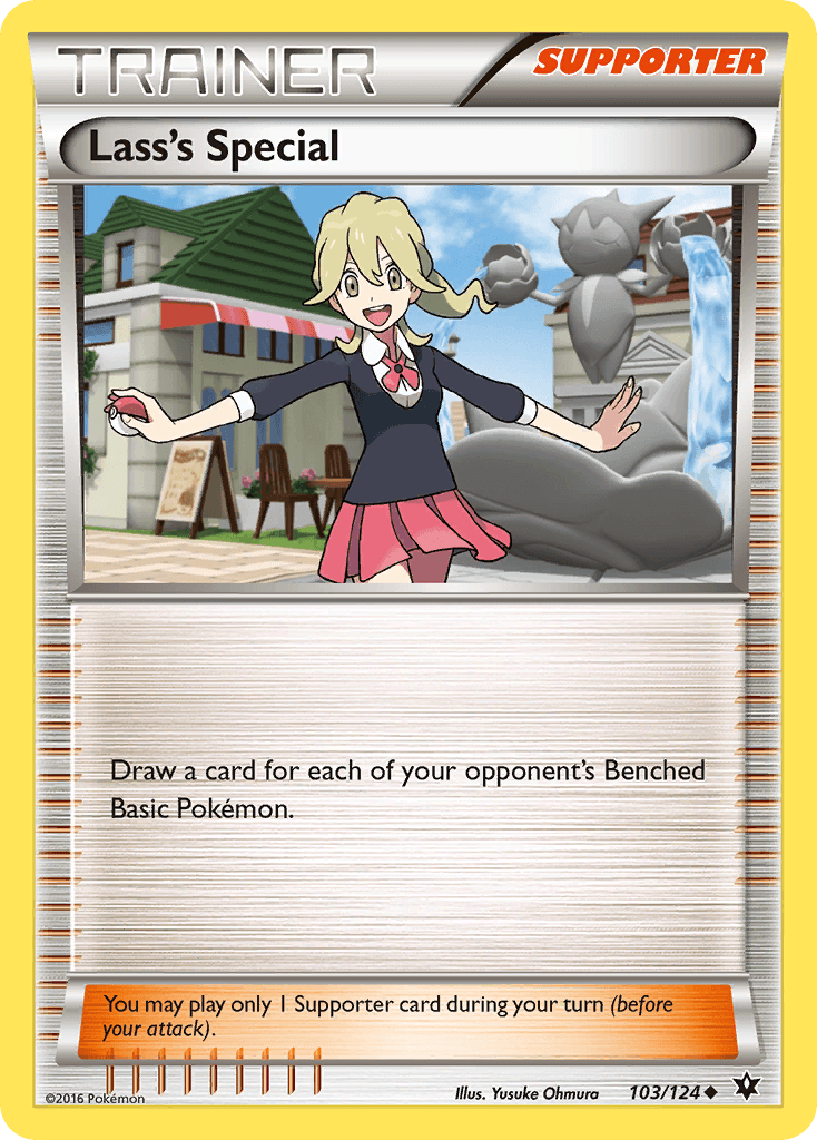 Lass's Special Pokémon card