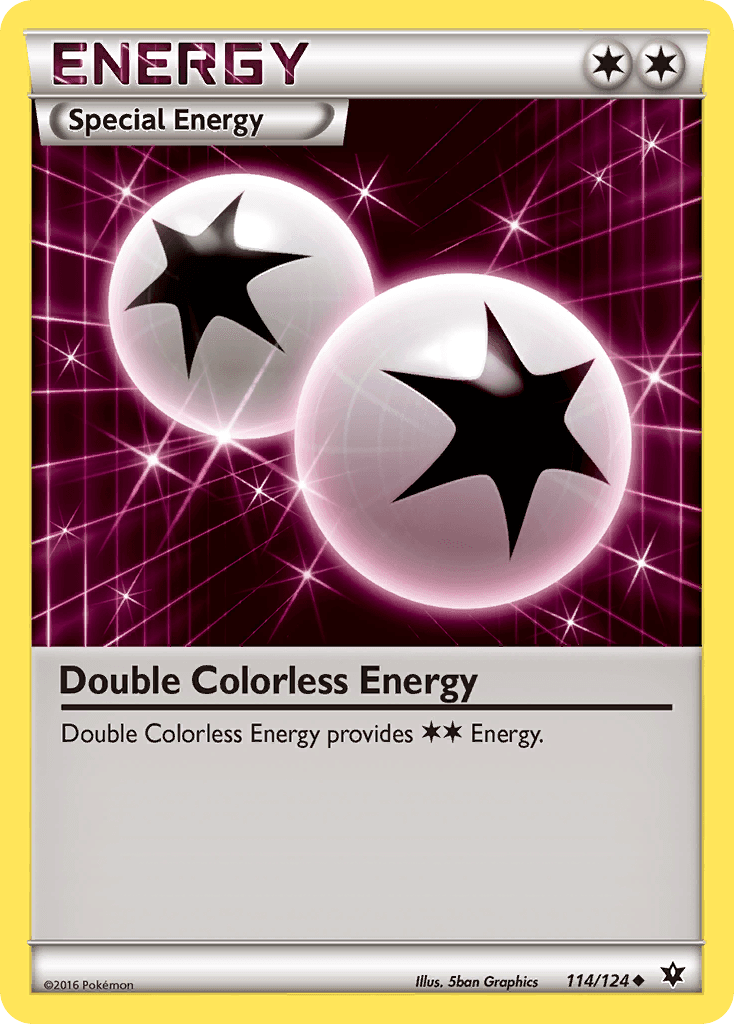Double Colorless Energy Pokémon card