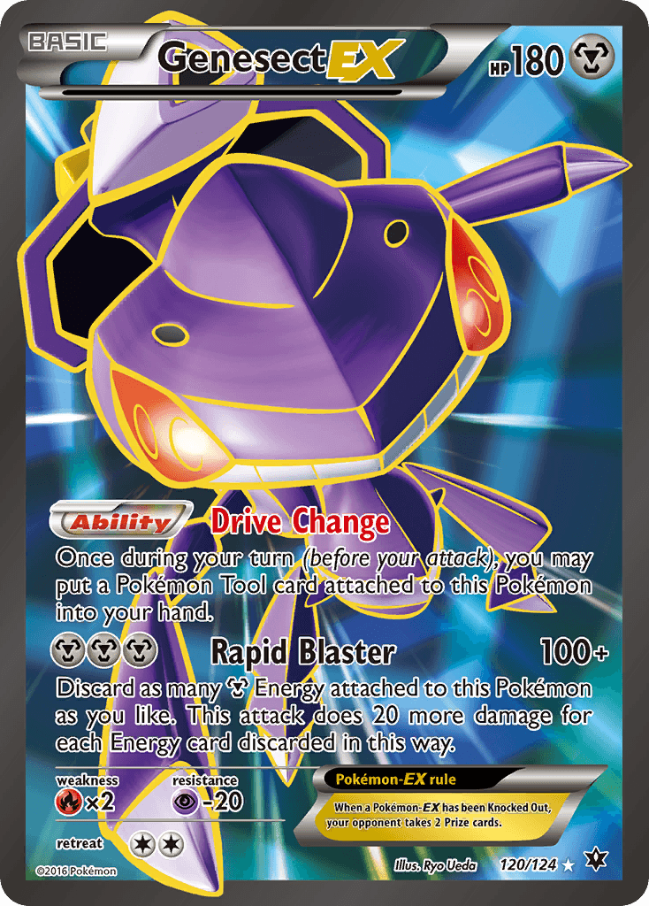 Genesect-EX Pokémon card