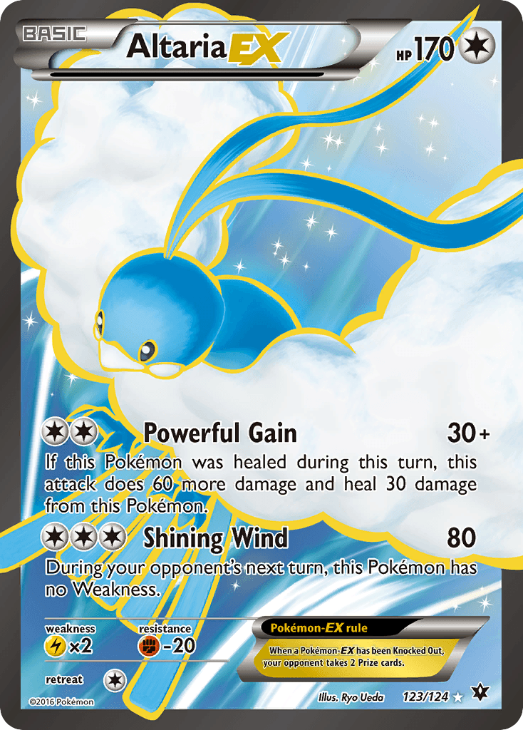 Altaria-EX Pokémon card