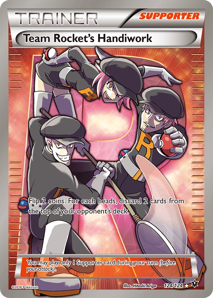 Team Rocket's Handiwork Pokémon card