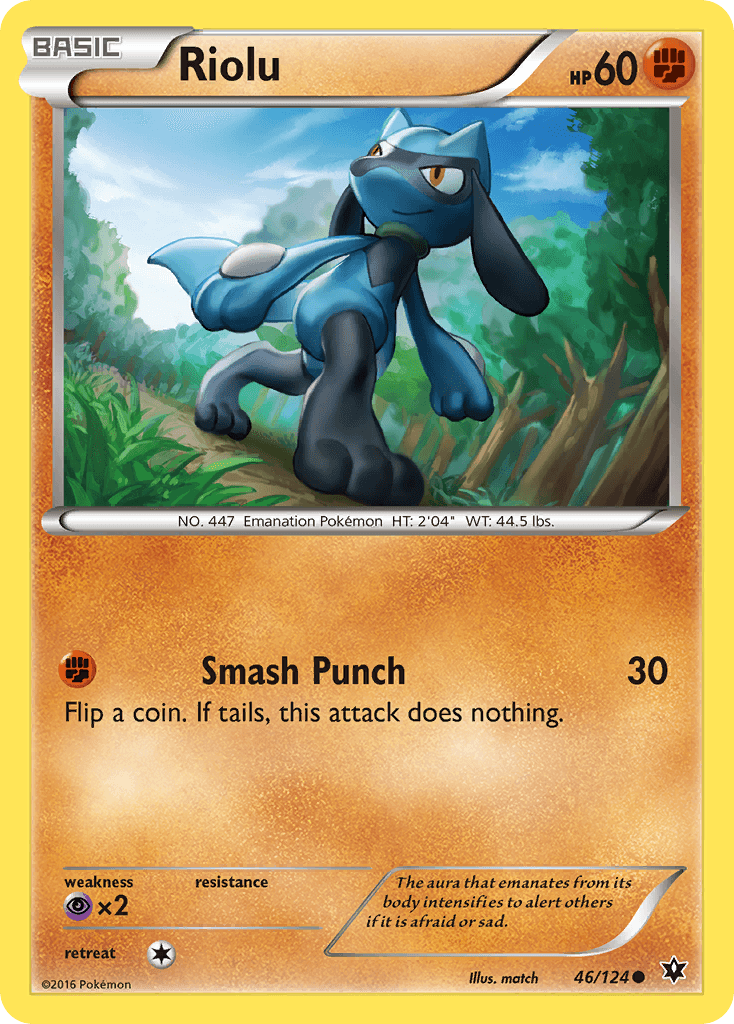 Riolu Pokémon card