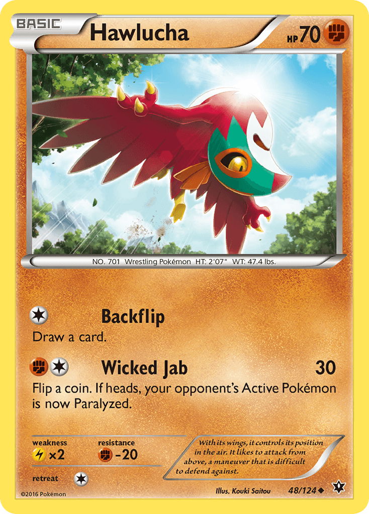 Hawlucha Pokémon card