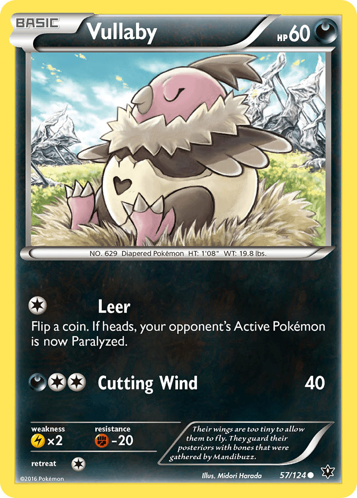 Vullaby Pokémon card
